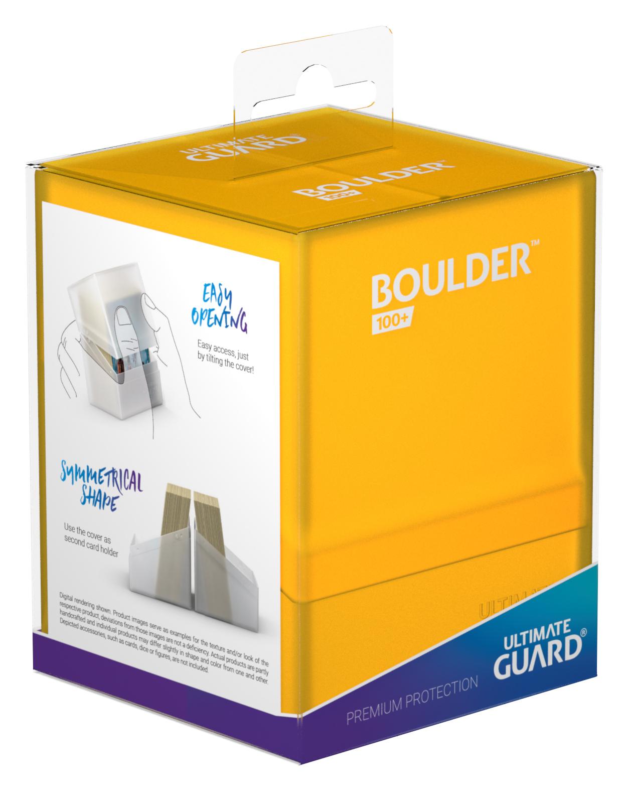 Ultimate Guard - Boulder Deck Case 100+ Standardgröße Bernstein