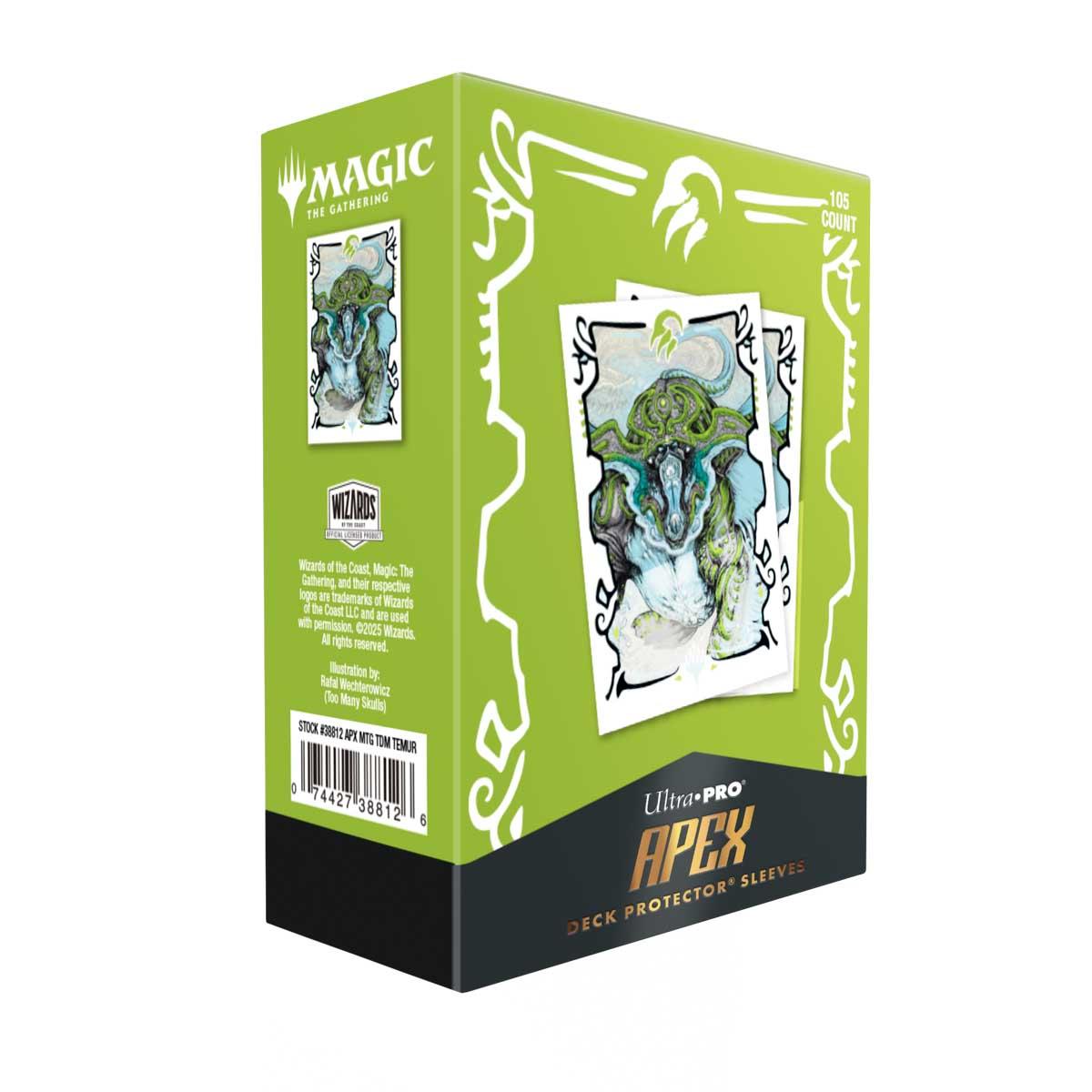 Ultra Pro - MTG: Return to Tarkir 105ct Apex Deck Protector sleeves Temur Ultra Pro - MTG: Return to Tarkir 105ct Apex Deck Protector sleeves Temur