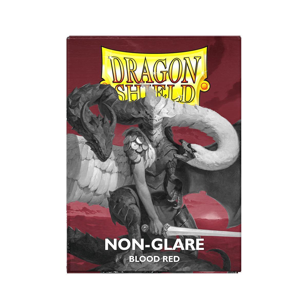 Dragon Shield - Blood Red Sleeves - Standard size - Non-Glare - Matte 100