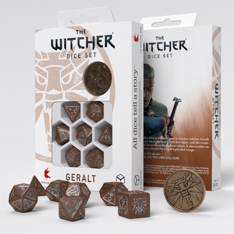 The Witcher Dice Set. Geralt  - Roach's Companion The Witcher Dice Set. Geralt  - Roach's Companion