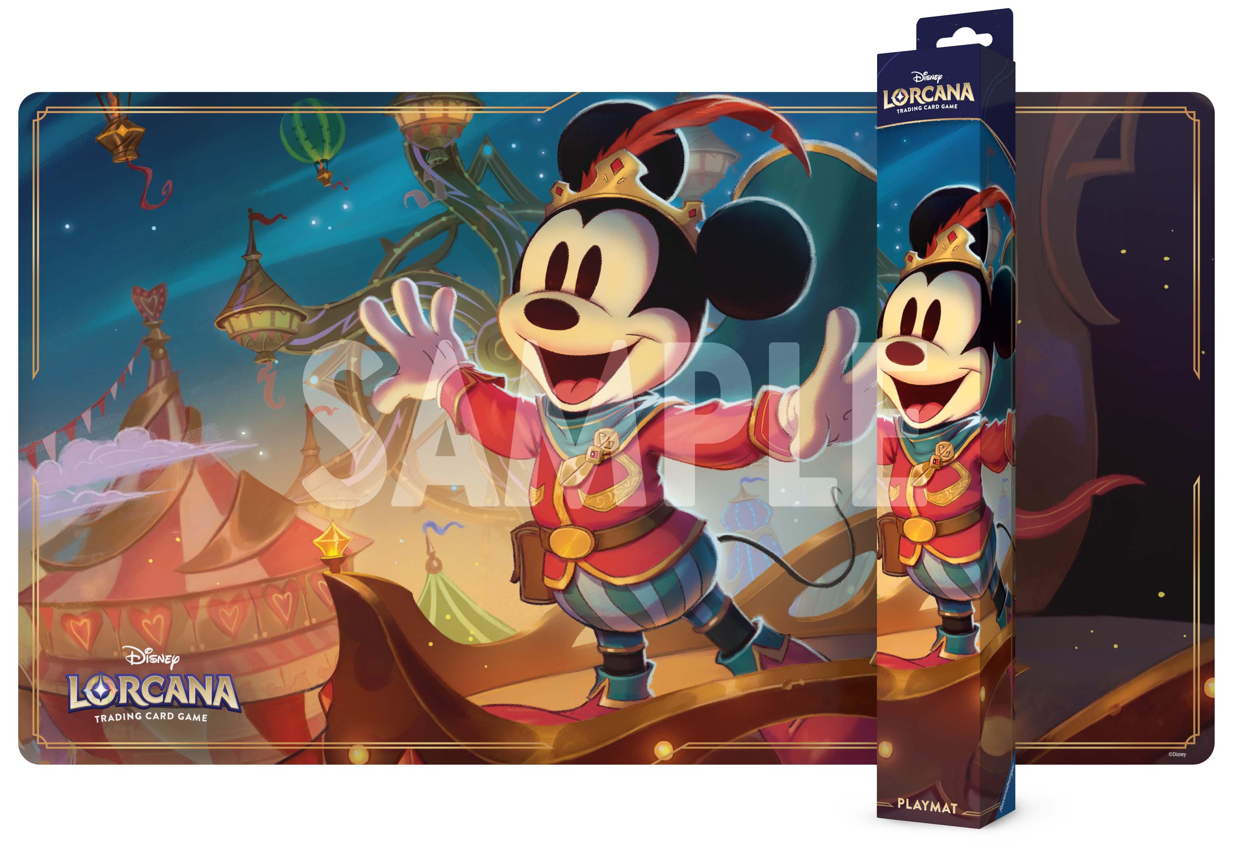Disney Lorcana - Geflüster aus der Tiefe: Spielmatte Mickey Maus