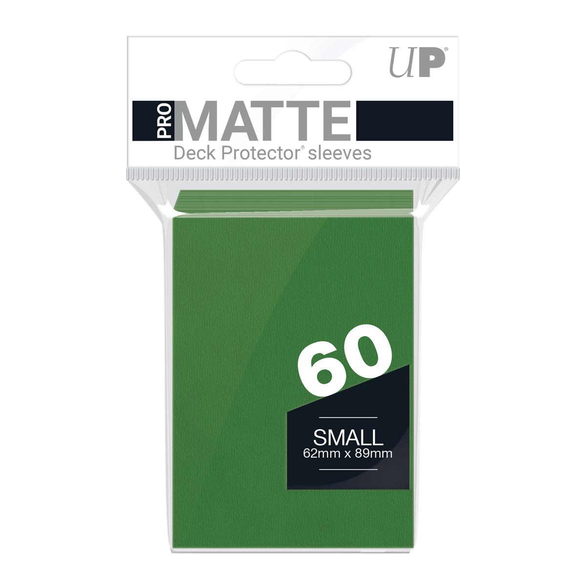 Ultra Pro - PRO-Matte 60ct Small Deck Protector sleeves: Green Ultra Pro - PRO-Matte 60ct Small Deck Protector sleeves: Green