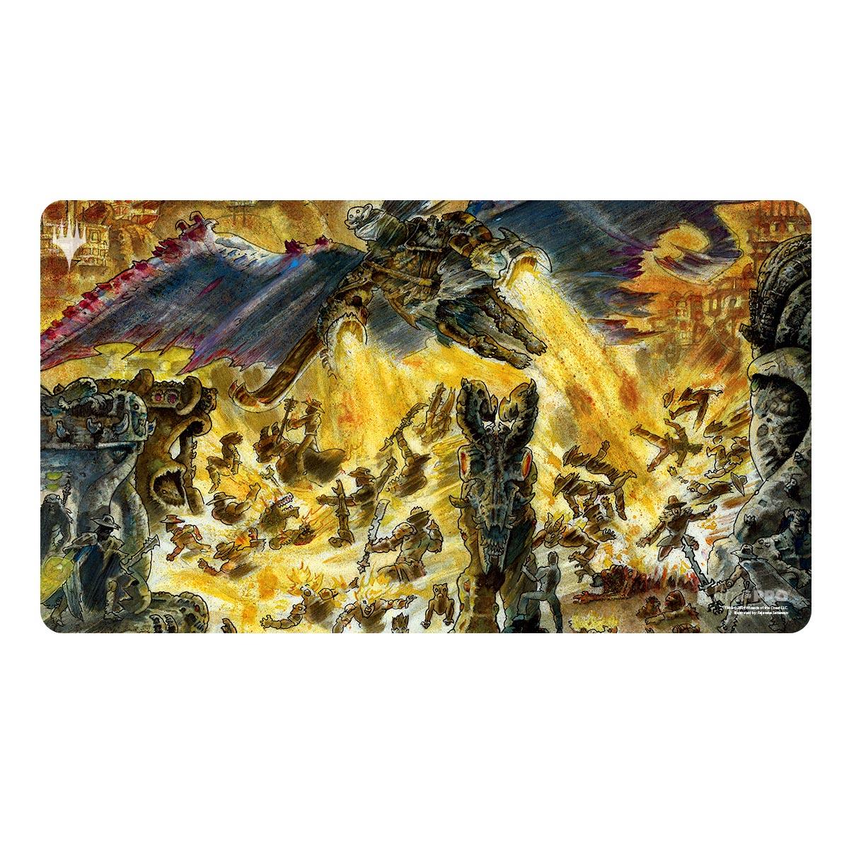 Ultra Pro - Outlaws of Thunder Junction Playmat Black for Magic: The Gathering Ultra Pro - Outlaws of Thunder Junction Playmat Black for Magic: The Gathering