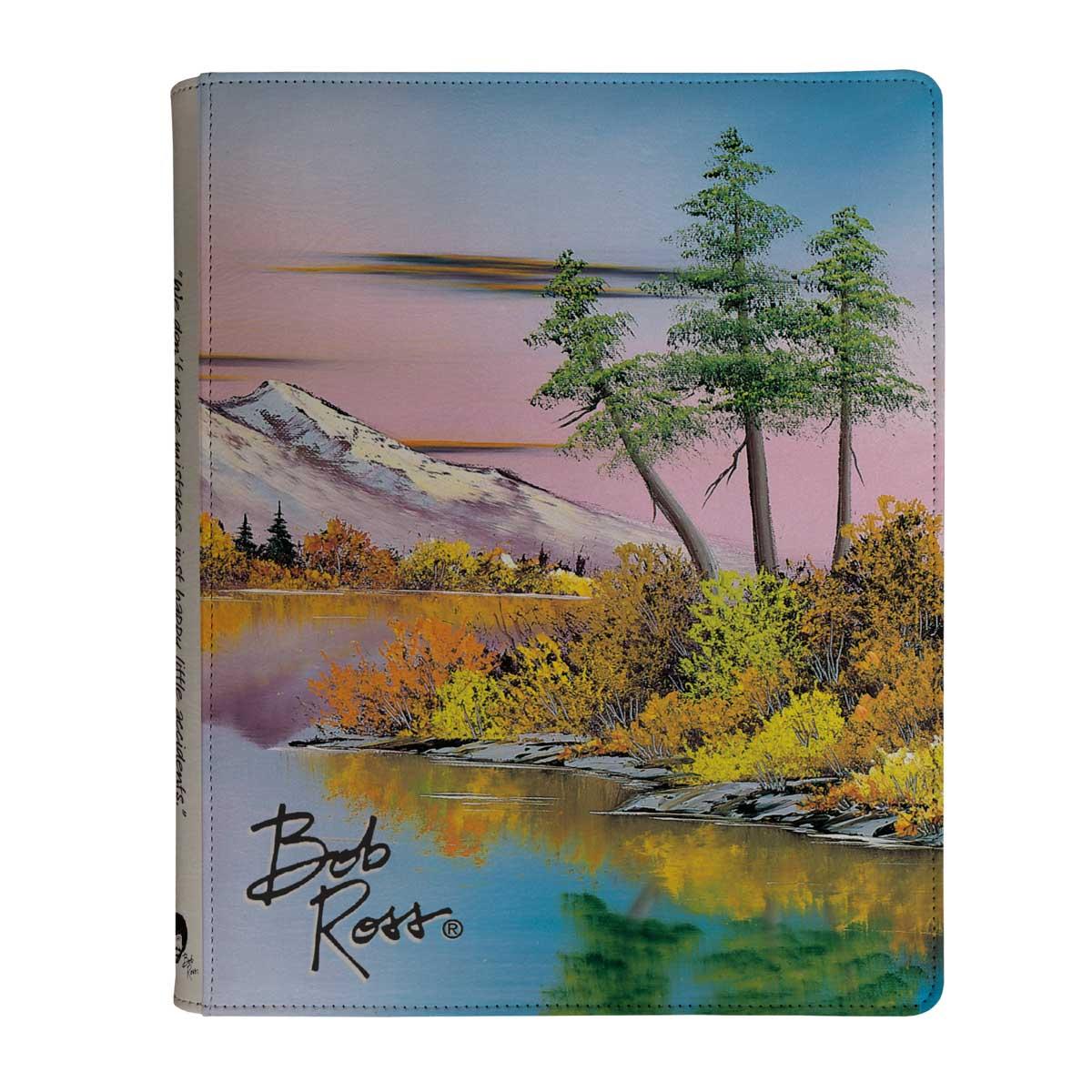 Ultra Pro - Bob Ross: Mighty Mountain Lake 9-Pocket Zippered PRO-Binder