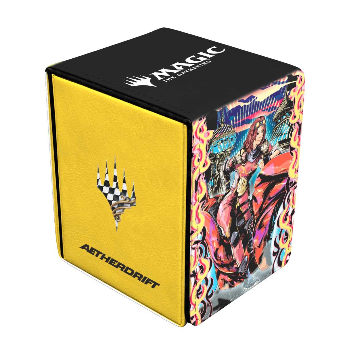 Ultra Pro - Aetherdrift: Alcove Flip Deck Box Variant Art PW for Magic: The Gathering
