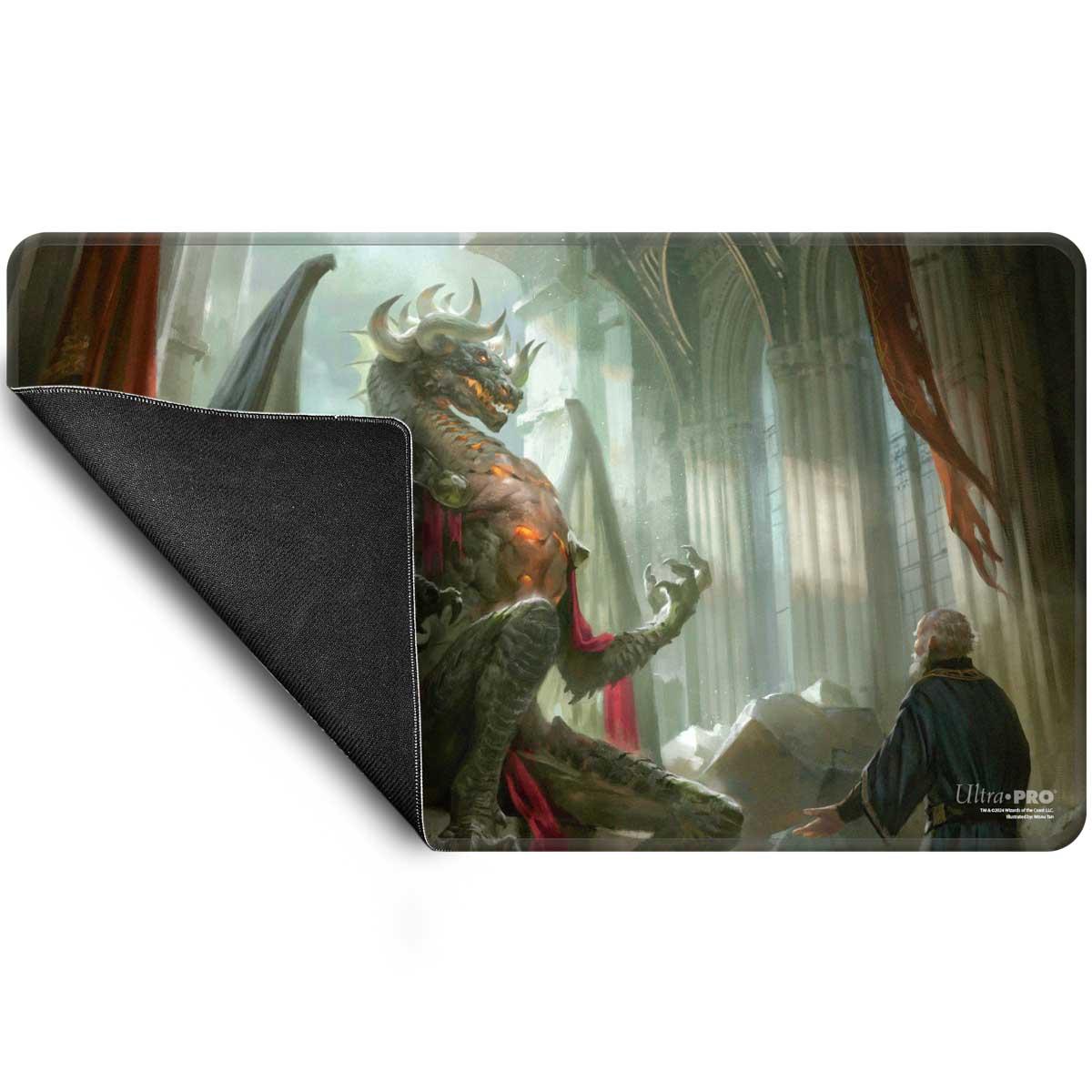 Ultra Pro Commander Series - Release 4 - Three Color Shard - Q4 2024 Stitched Edge Playmat Korvold for Magic: The Gathering